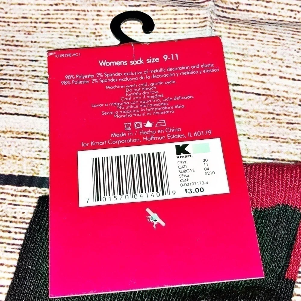 Holiday Edition Christmas Knee High Socks 2 Pairs
